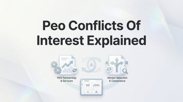 PEO Conflicts of Interest Explained: What Business Owners Actually Need to Watch For