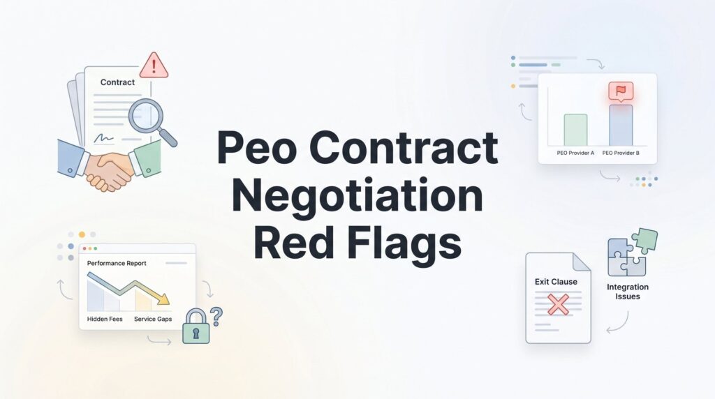 8 PEO Contract Negotiation Red Flags That Cost Businesses Thousands