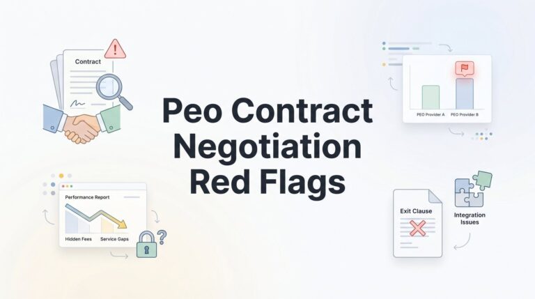 8 PEO Contract Negotiation Red Flags That Cost Businesses Thousands