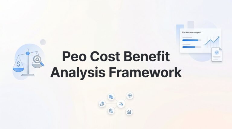 PEO Cost Benefit Analysis Framework: A Practical Guide for Business Owners