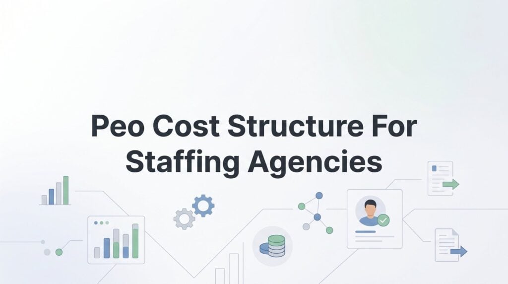 PEO Cost Structure for Staffing Agencies: What You’re Actually Paying For