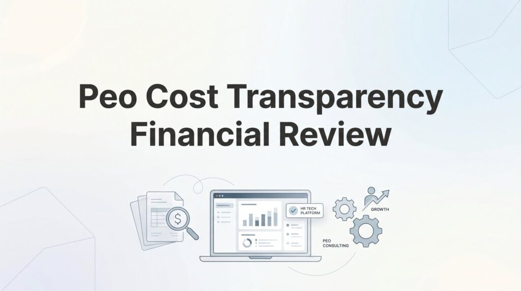 How to Run a PEO Financial Review That Actually Exposes Hidden Costs
