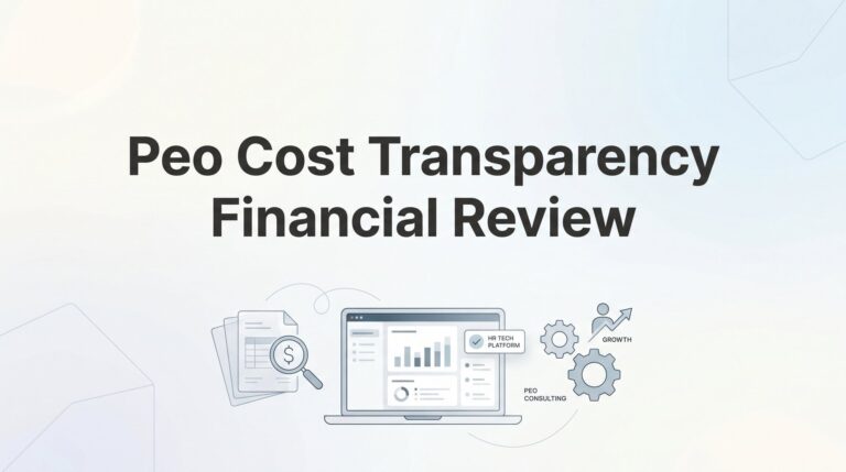 How to Run a PEO Financial Review That Actually Exposes Hidden Costs