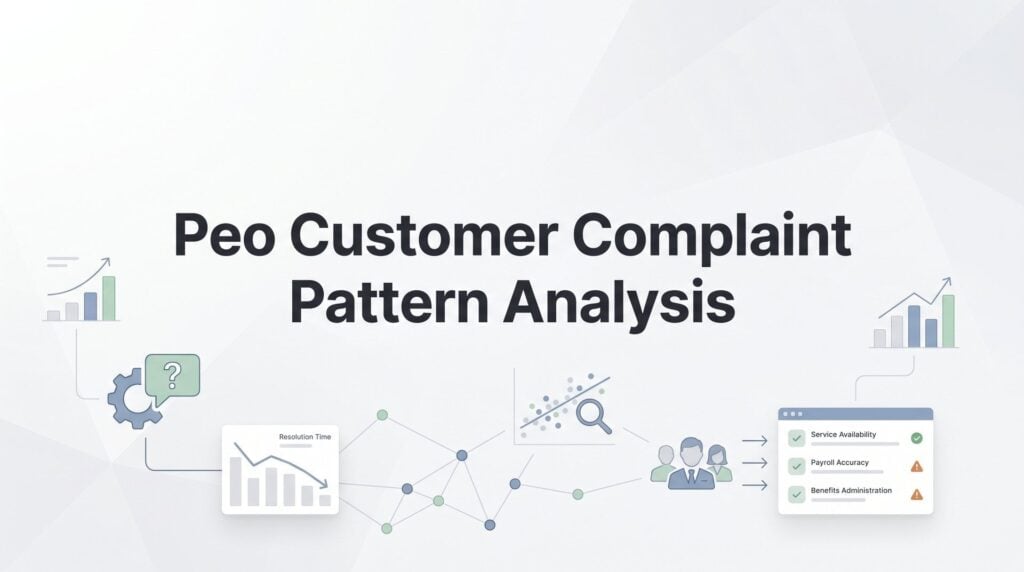 PEO Customer Complaint Pattern Analysis: How to Read the Warning Signs Before You Sign