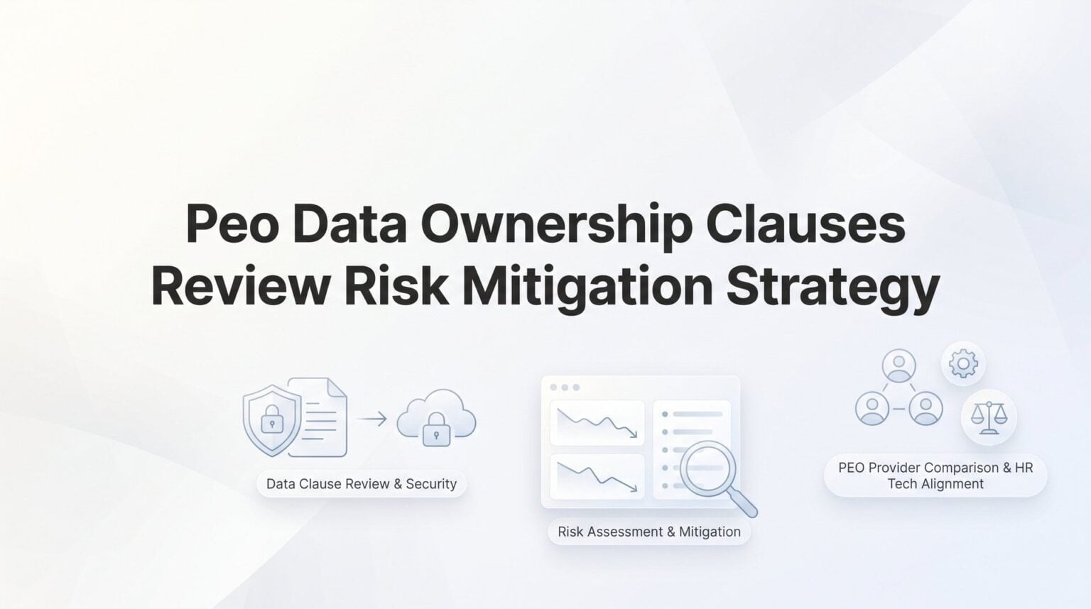 PEO Data Ownership Clauses Review Risk Mitigation Strategy