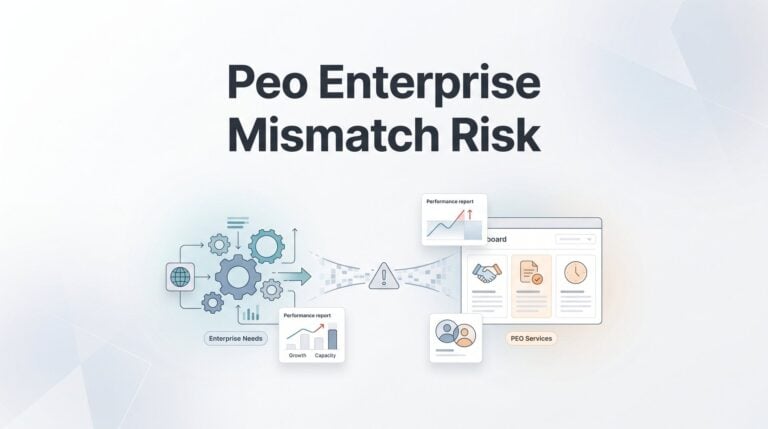 PEO Enterprise Mismatch Risk: What Happens When Your Provider Doesn’t Fit Your Business