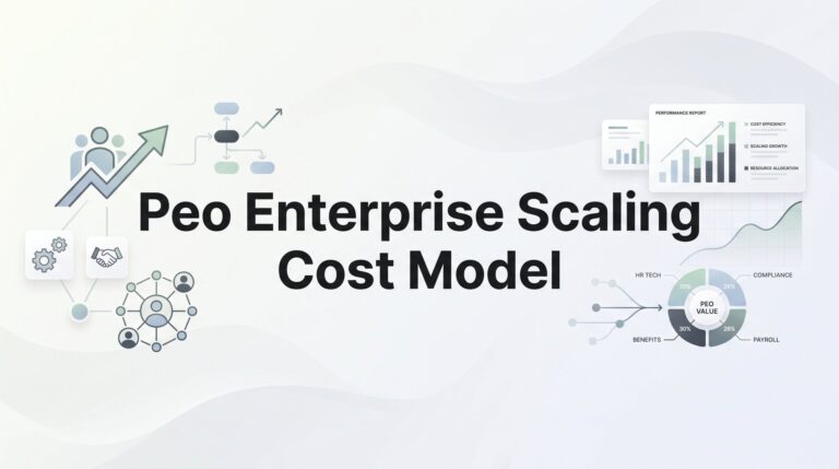 PEO Enterprise Scaling Cost Model: How Pricing Actually Shifts as You Grow