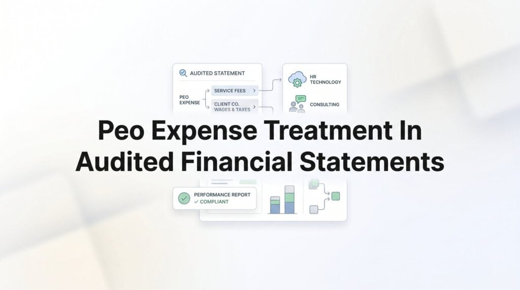 PEO Expense Treatment in Audited Financial Statements: What Business Owners Need to Know