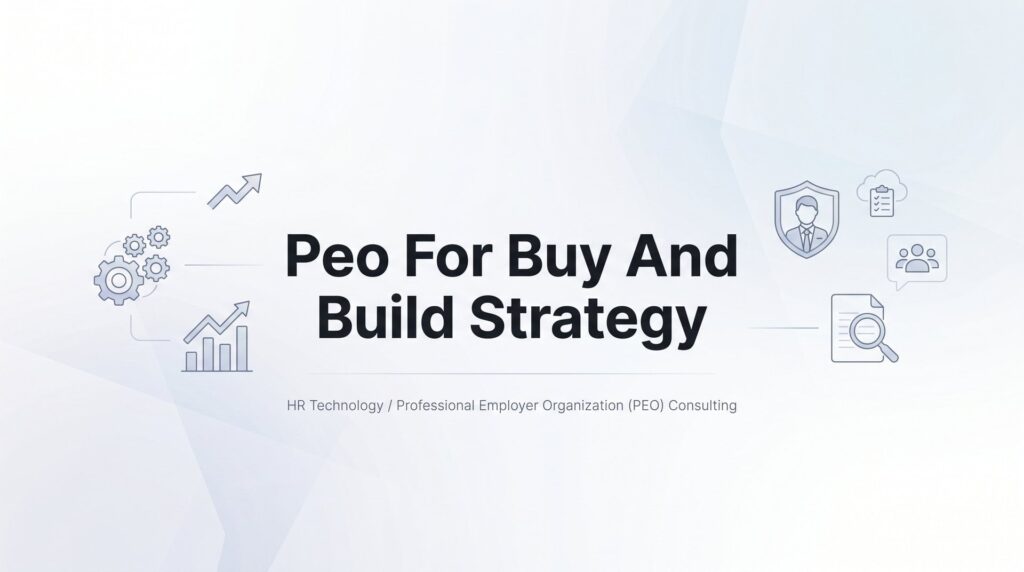 PEO for Buy and Build Strategy: Managing HR Complexity Across Serial Acquisitions