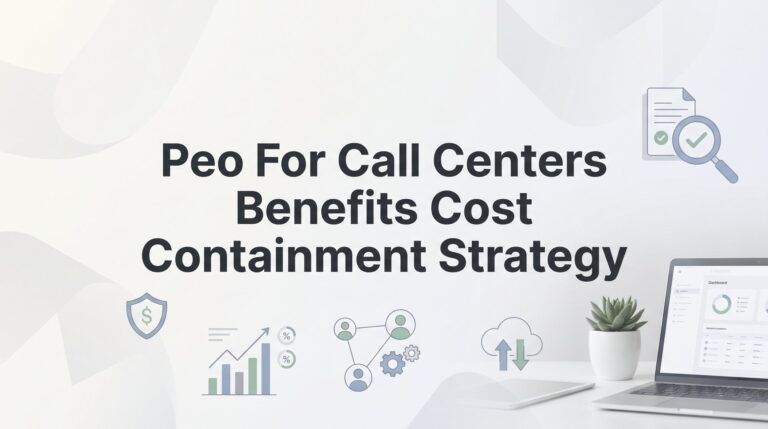 7 Cost Containment Strategies Call Centers Actually Get From a PEO