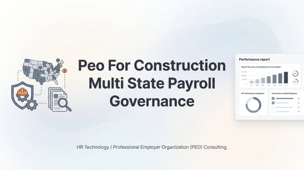 PEO for Construction: Multi-State Payroll Governance When Your Crews Cross State Lines