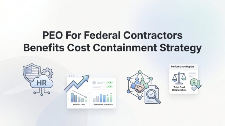 7 Benefits Cost Containment Strategies for Federal Contractors Using a PEO