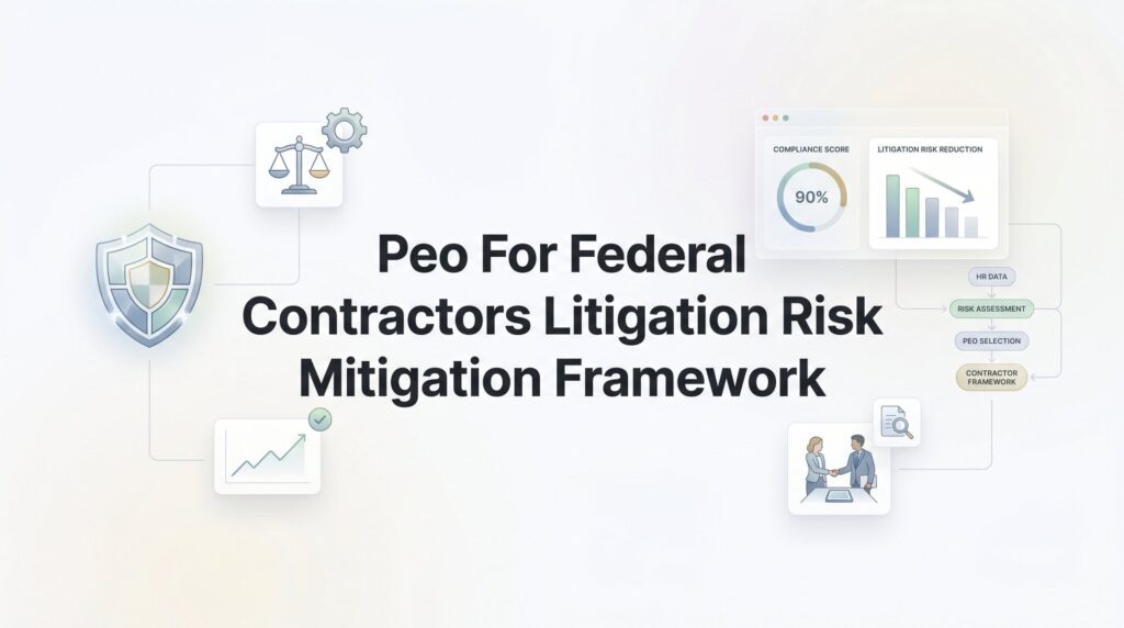 PEO for Federal Contractors: A Litigation Risk Mitigation Framework