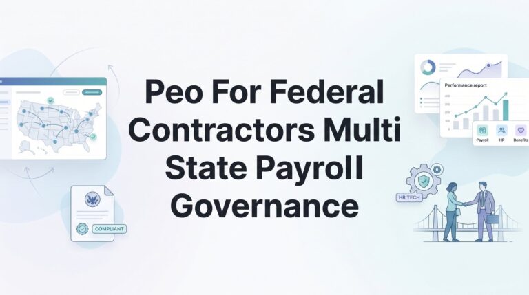 PEO for Federal Contractors: Navigating Multi-State Payroll Governance Without Losing Your Mind