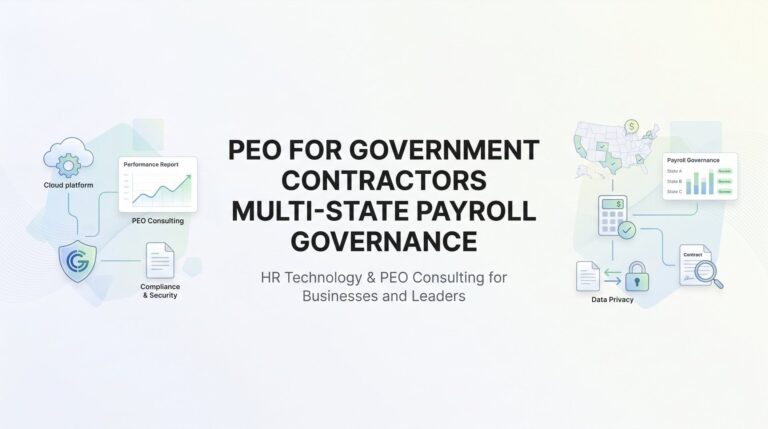 How to Set Up Multi-State Payroll Governance as a Government Contractor Using a PEO