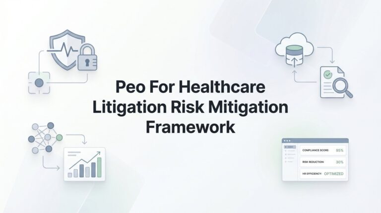 PEO for Healthcare Litigation Risk Mitigation: A Practical Framework
