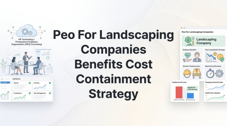 8 Best PEOs for Landscaping Companies: Benefits & Cost Containment in 2026