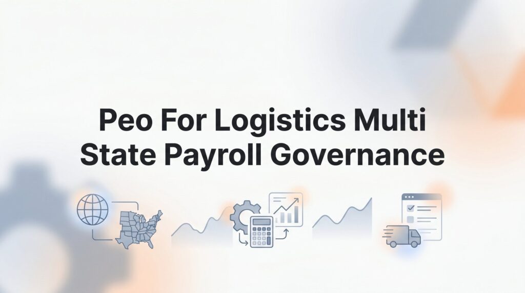 How to Set Up Multi-State Payroll Governance for Your Logistics Company Through a PEO
