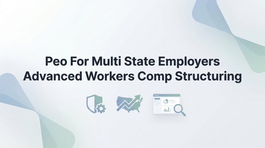 7 Advanced Workers’ Comp Structuring Strategies for Multi-State PEO Employers