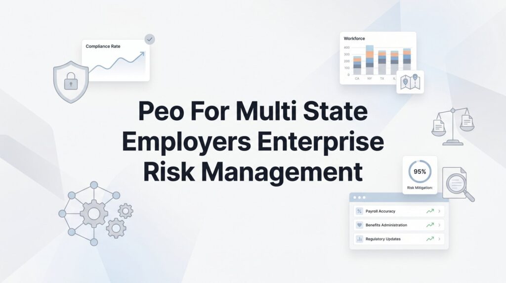 PEO for Multi-State Employers: Managing Enterprise Compliance Risk Across State Lines