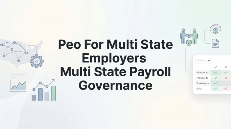 How to Set Up Multi-State Payroll Governance With a PEO: A Step-by-Step Guide