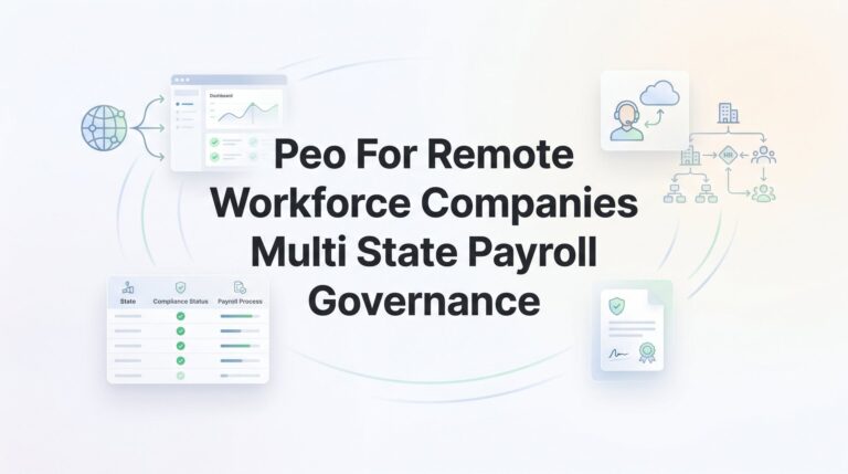 PEO for Remote Workforce Companies: Navigating Multi-State Payroll Governance