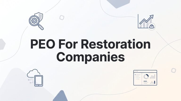 7 Best PEOs for Restoration Companies in 2026