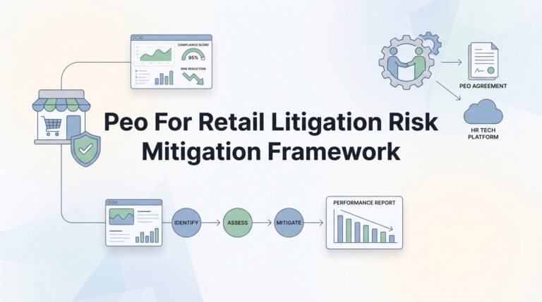PEO for Retail Litigation Risk Mitigation Framework: What Actually Protects You
