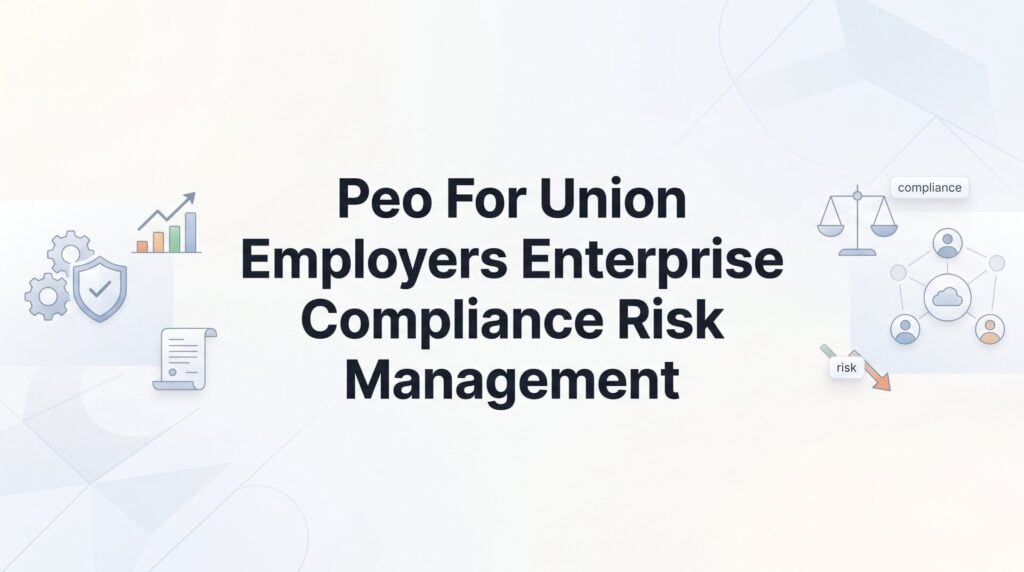 PEO for Union Employers: Enterprise Compliance and Risk Management Explained