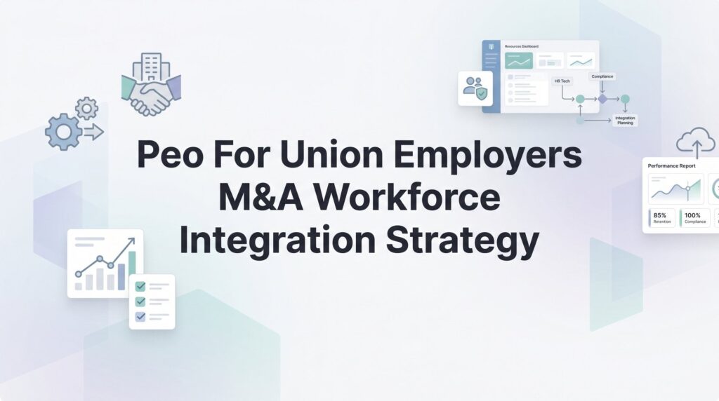 How to Use a PEO for Union Workforce Integration During M&A: A Step-by-Step Strategy