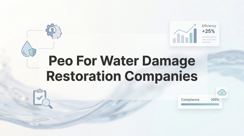 8 Best PEOs for Water Damage Restoration Companies in 2026
