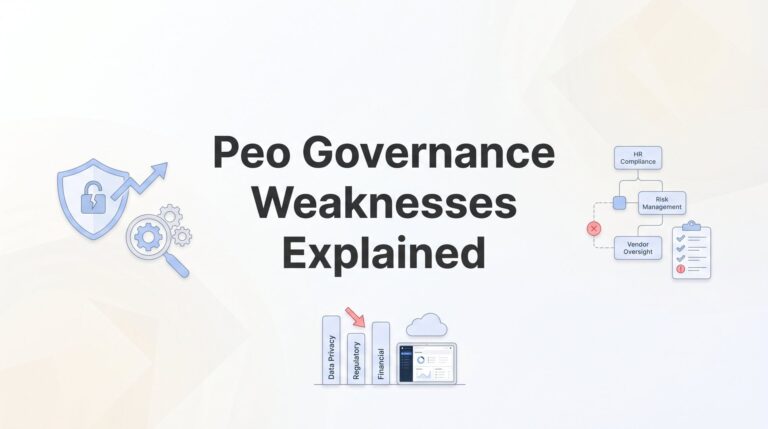 PEO Governance Weaknesses Explained: What Business Owners Actually Need to Watch For