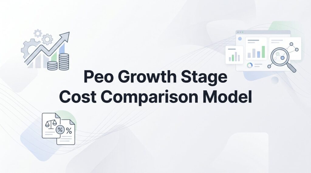 7 Strategies for Building a PEO Cost Comparison Model That Scales With Your Growth Stage