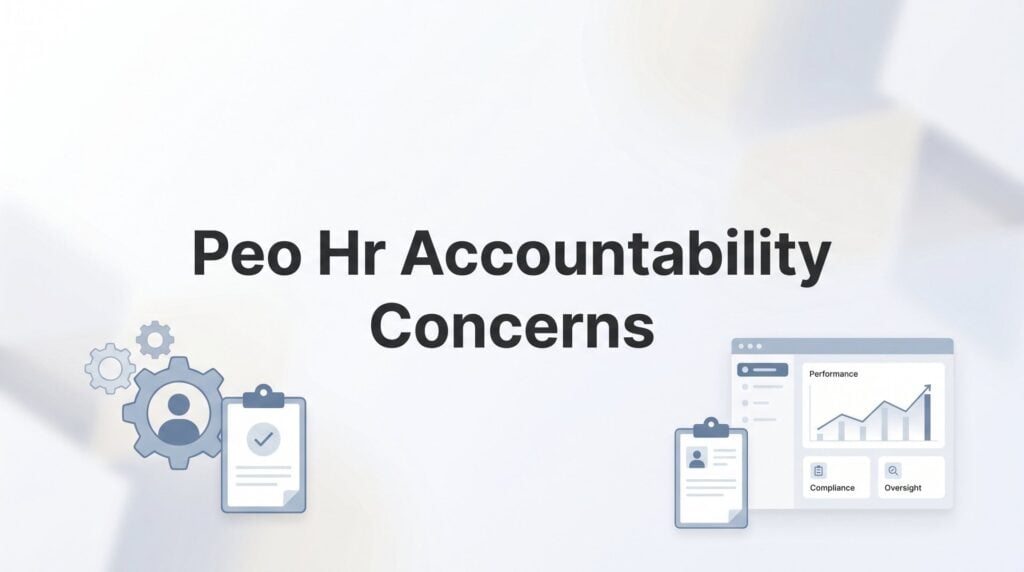 PEO HR Accountability Concerns: What Business Owners Actually Need to Watch For