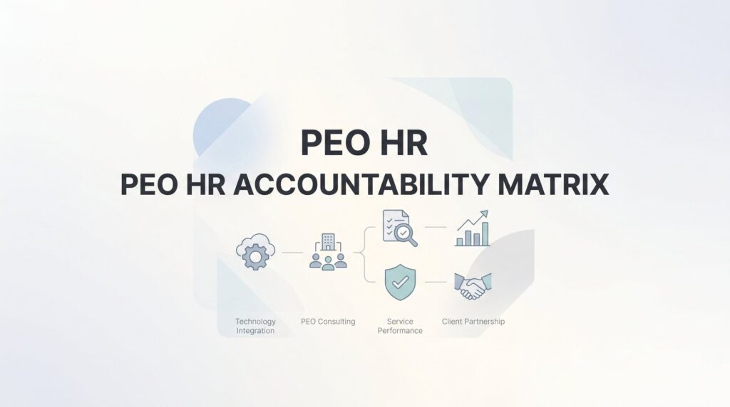 PEO HR Accountability Matrix: Who Actually Owns What in a Co-Employment Relationship