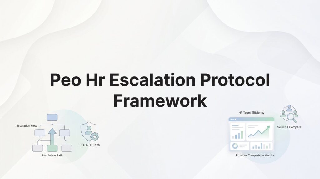 How to Build a PEO HR Escalation Protocol Framework That Actually Works