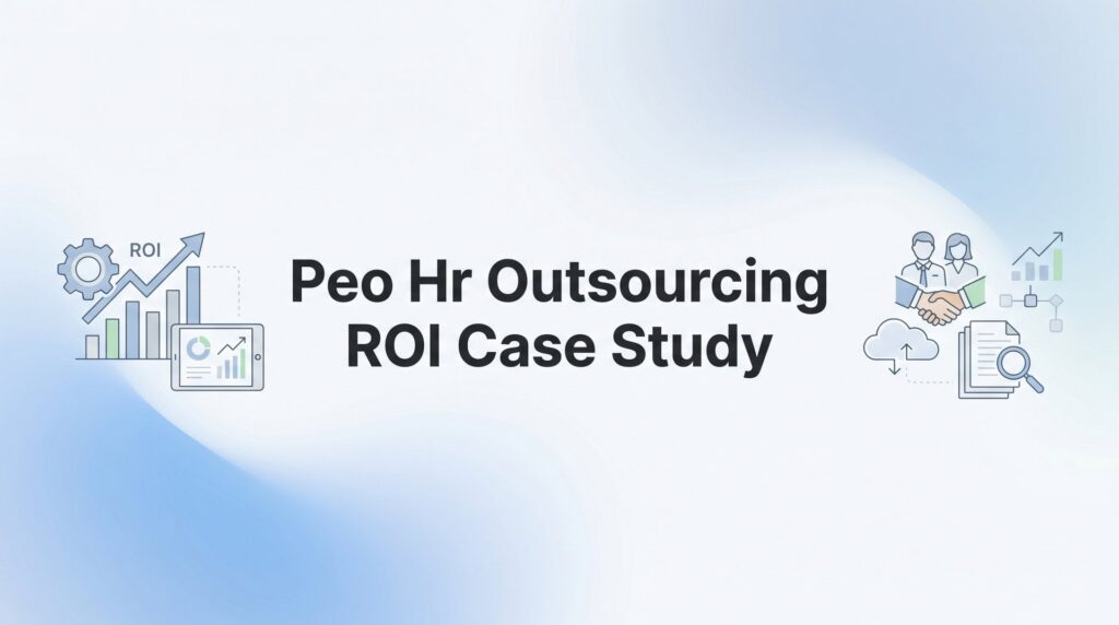 PEO HR Outsourcing ROI Case Study: How to Actually Measure What You’re Getting Back