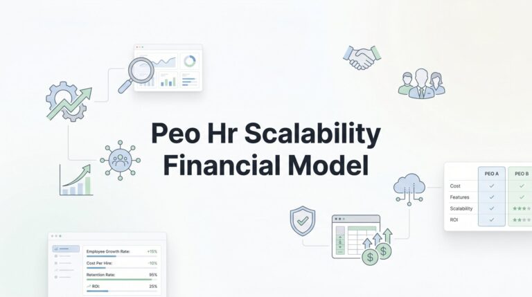 PEO HR Scalability Financial Model: How to Project Costs as Your Headcount Grows