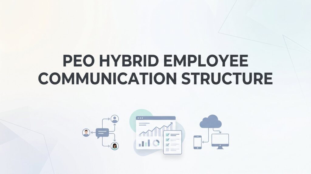 PEO Hybrid Employee Communication Structure: Who Tells Your People What (and When)