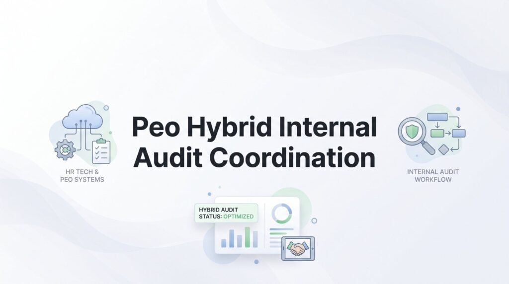PEO Hybrid Internal Audit Coordination: How to Keep Your Books Clean When Two Entities Share the Controls