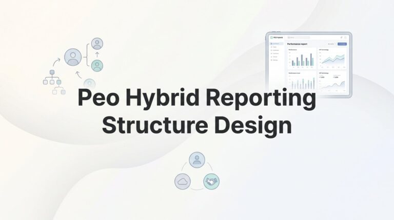 How to Design a PEO Hybrid Reporting Structure That Actually Works