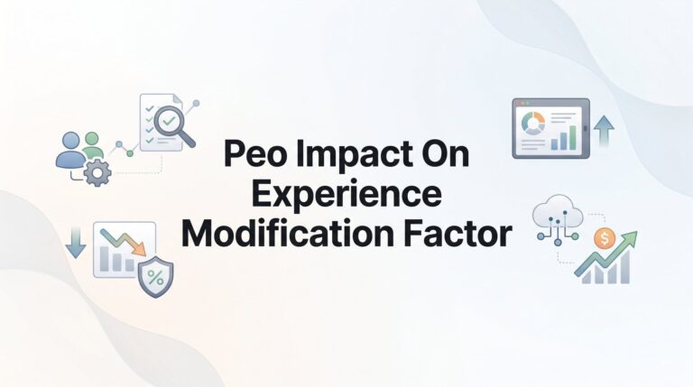 How a PEO Impacts Your Experience Modification Factor (And What That Means for Your Premiums)