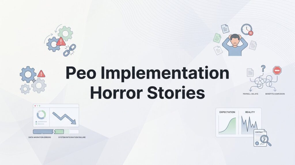 7 PEO Implementation Horror Stories (And How to Avoid Each One)