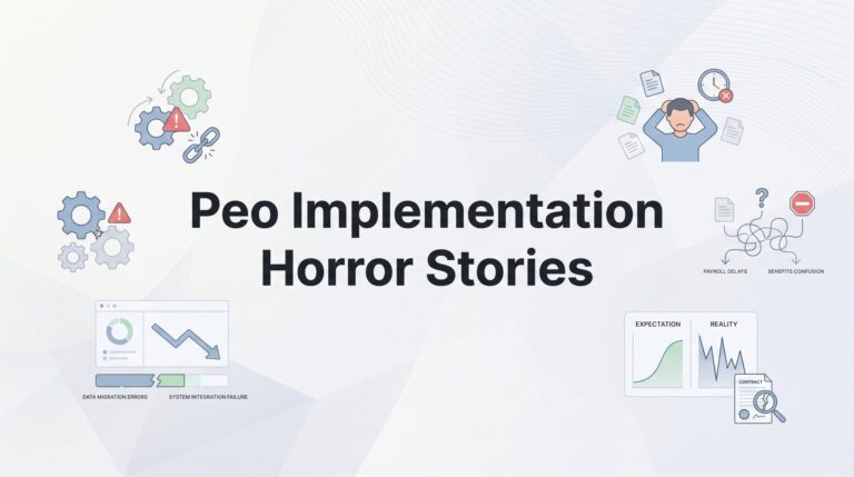 7 PEO Implementation Horror Stories (And How to Avoid Each One)