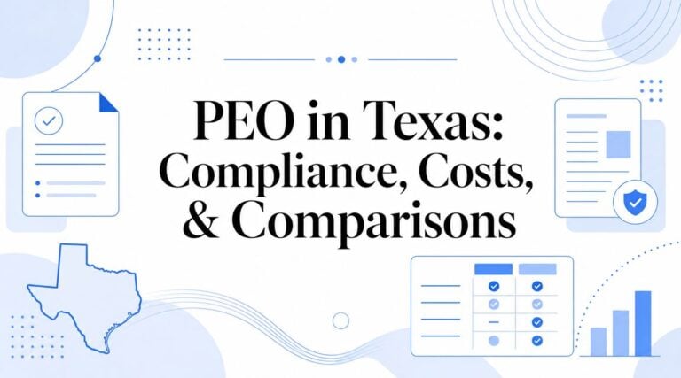 PEO in Texas: Compliance, Costs, & Comparisons