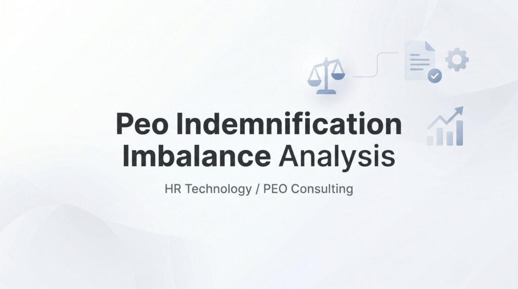 PEO Indemnification Imbalance Analysis: What Your Service Agreement Isn’t Telling You