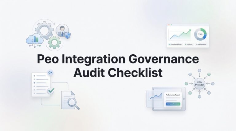 7 PEO Integration Governance Audit Checklist Strategies That Actually Protect Your Business