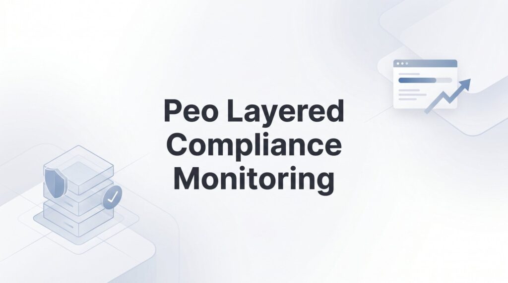 PEO Layered Compliance Monitoring: How Multi-Level Oversight Actually Works