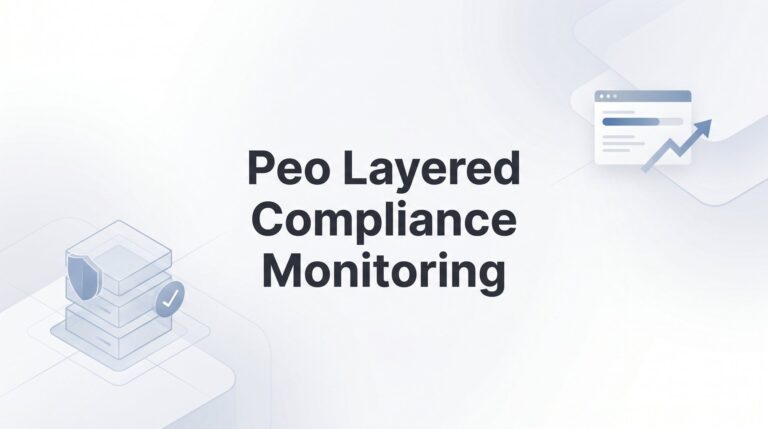 PEO Layered Compliance Monitoring: How Multi-Level Oversight Actually Works