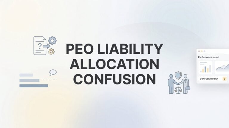 PEO Liability Allocation Confusion: What You’re Actually on the Hook For